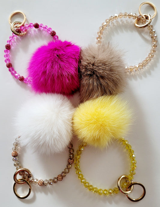 Bling Bling Wristlet Keychains