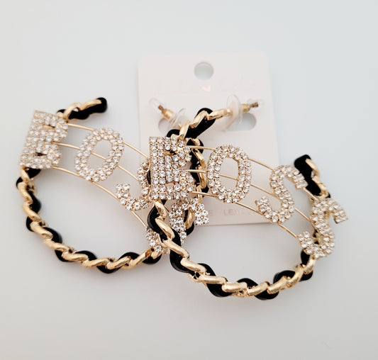 Boss earrings