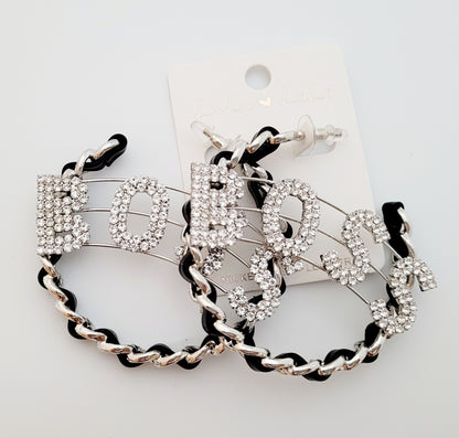 Boss earrings