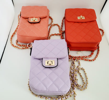 Quilted Phonecase Crossbody