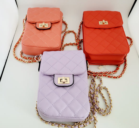 Quilted Phonecase Crossbody
